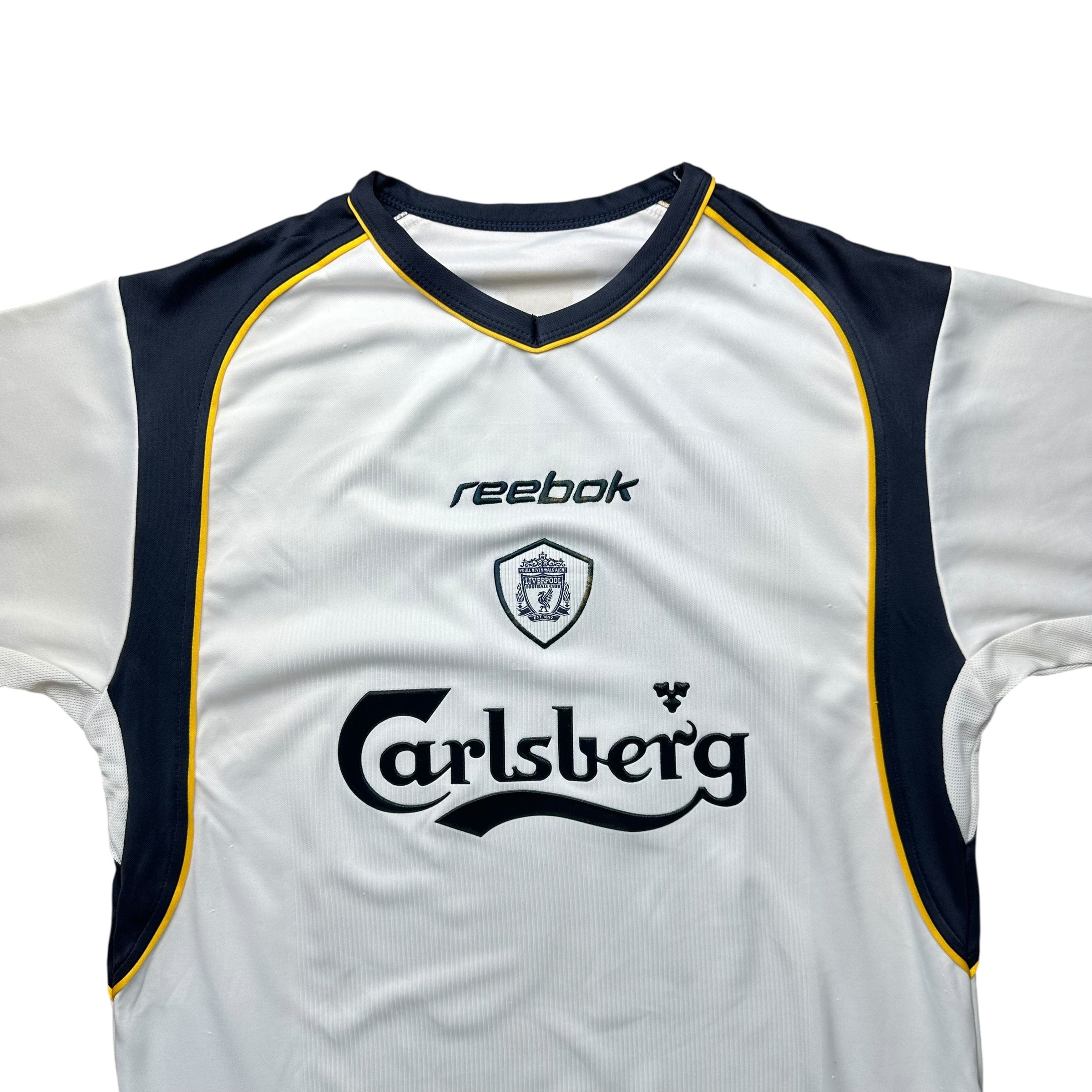 Liverpool 2001-02 Away Shirt (S) Riise #18